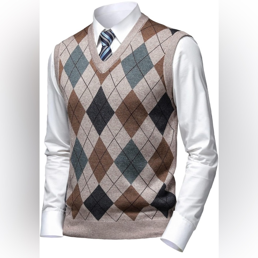 Herothorn Argyle Vest